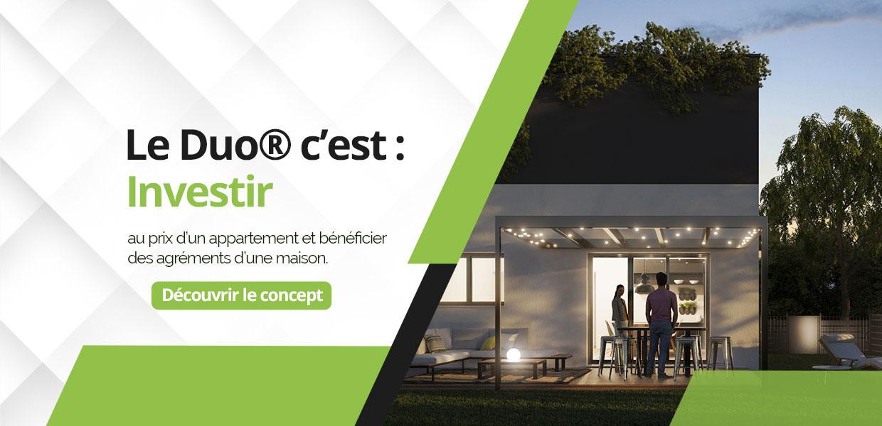 Le Duo® un concept innovant d'appartement neuf en Alsace