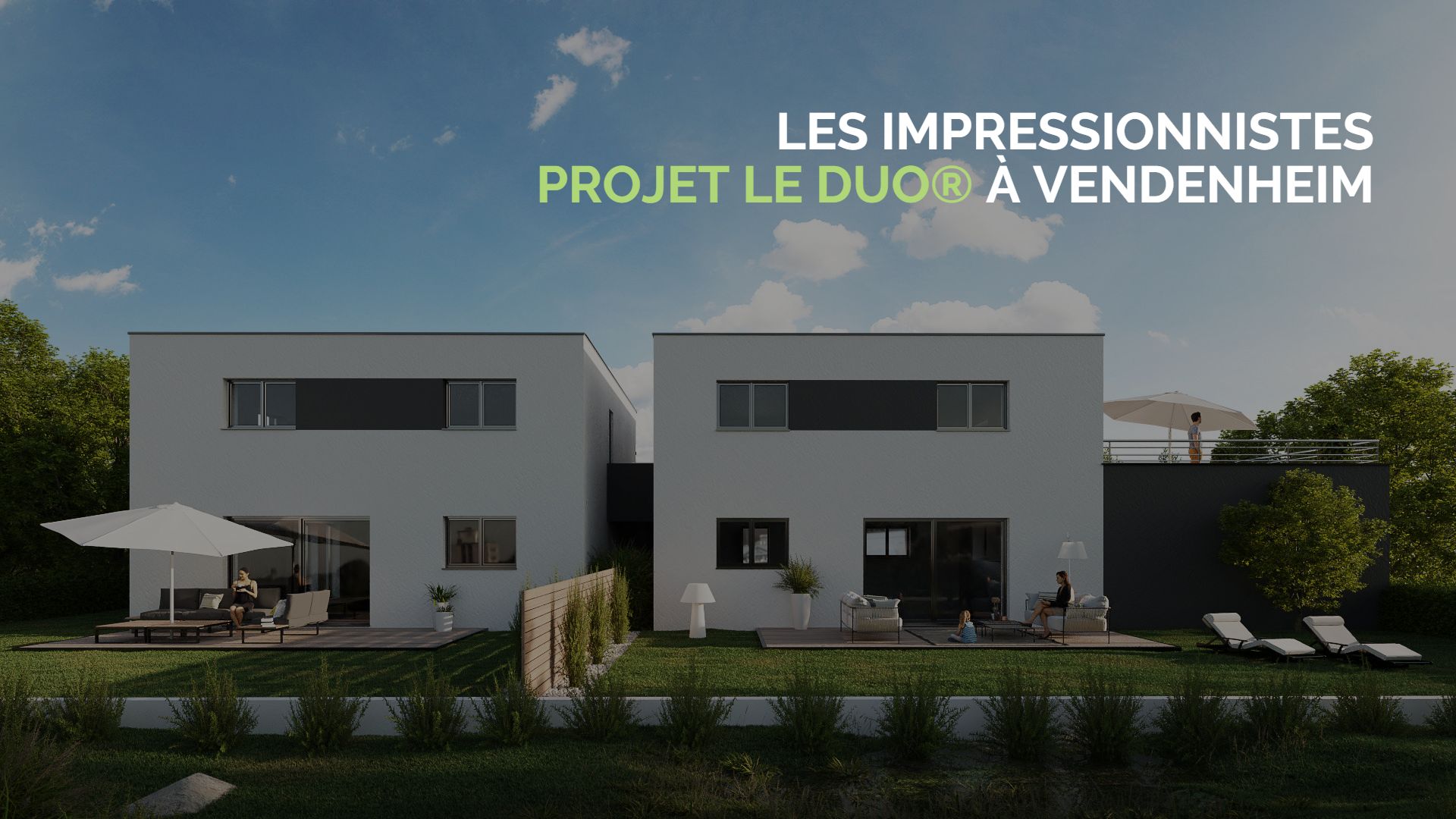 VENDENHEIM I Les Impressionnistes projet de logements neufs Le Duo®