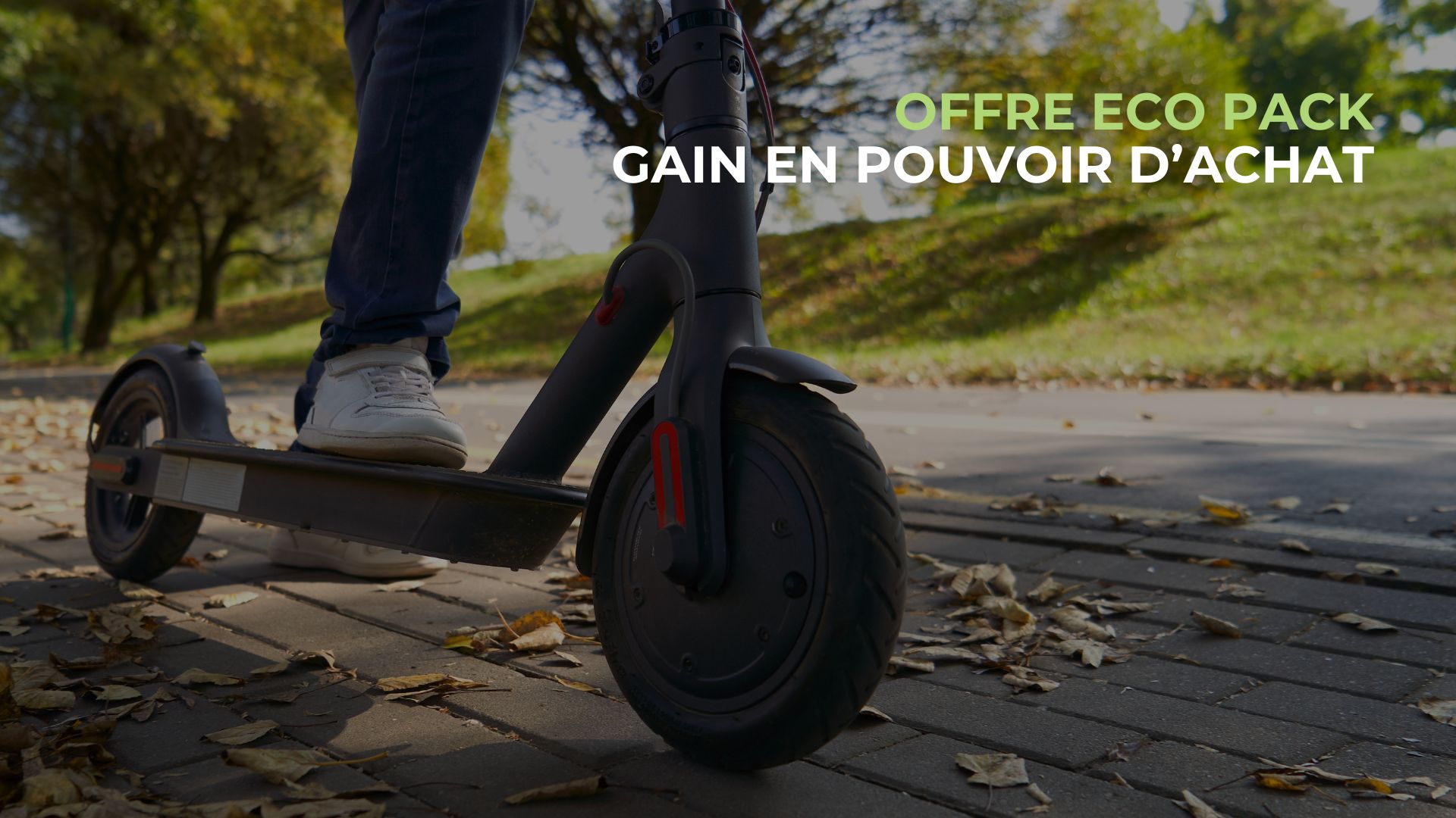 Offre ECO PACK : une trottinette offerte et 2000€ pour votre cuisine