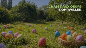 Chasse aux œufs à Rohrwiller le 15 avril