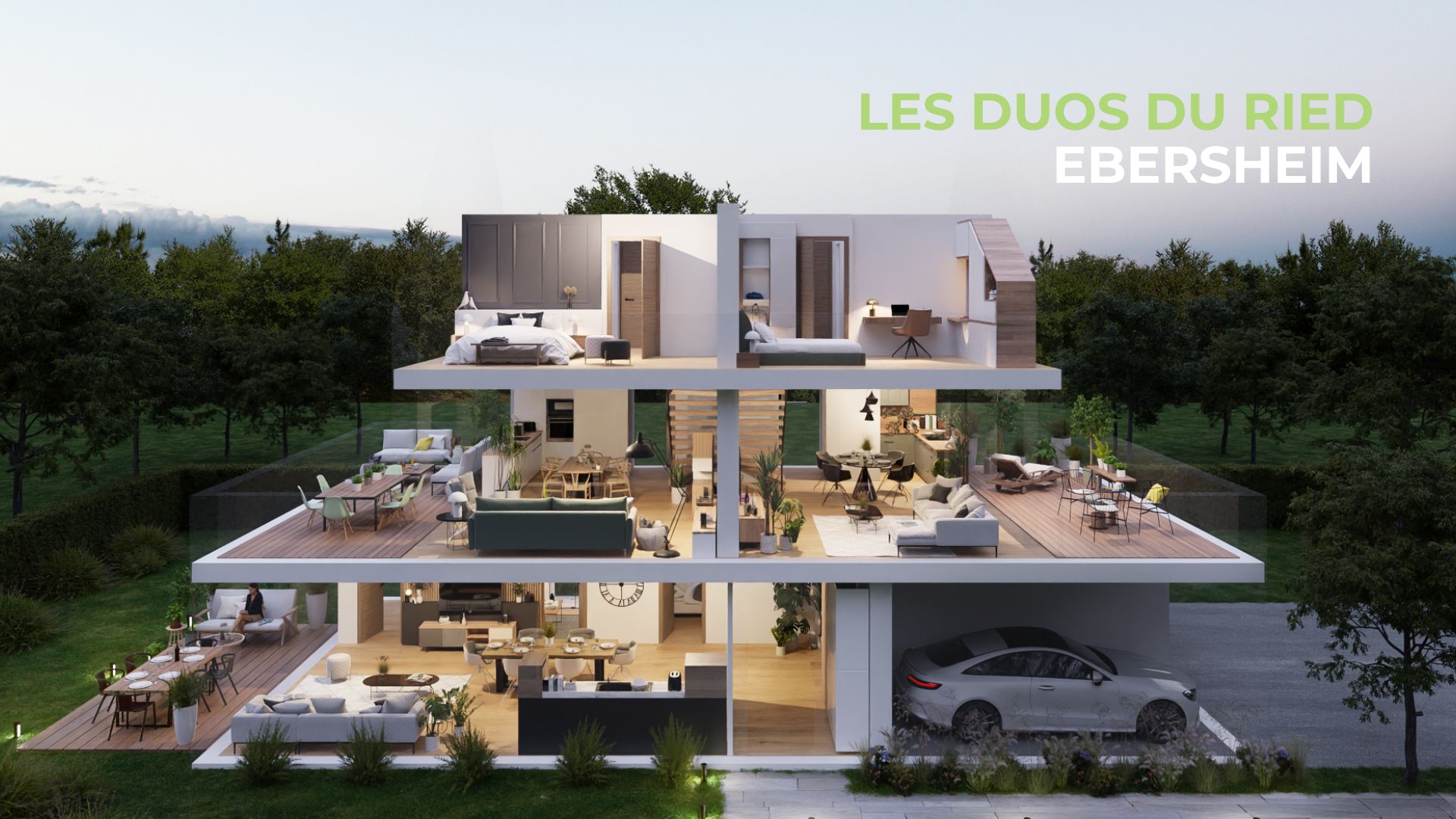 EBERSHEIM l Magnifique logements neufs à côté de Sélestat